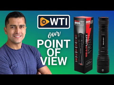 GearLight LED Flashlight - WTI product video review