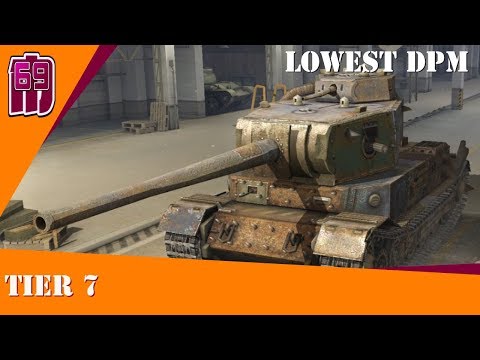 Lowest DPM - tier 7 | wot blitz