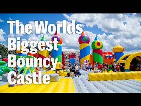 Worlds Largest Bouncy Castle Big Bounce America