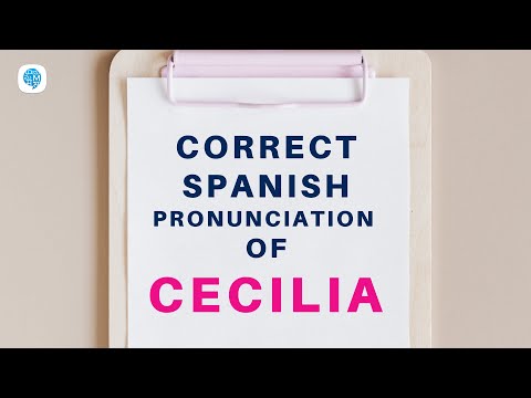 How to pronounce 'Alphabets' (Cecilia) in Spanish? | Spanish Pronunciation