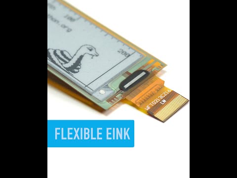 Flexible Eink Display - Collin’s Lab Notes #adafruit #collinslabnotes