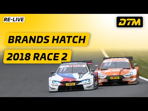 DTM Drama at Brands Hatch 2018 Race 2! 😳 | Paul di Resta vs. Gary Paffett Showdown | DTM Legacy