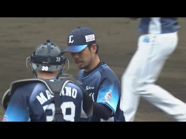 【9回裏】ライオンズ・本田圭佑 4回4奪三振無失点で試合を締める!! 2022年2月23日 福岡ソフトバンクホークス 対 埼玉西武ライオンズ