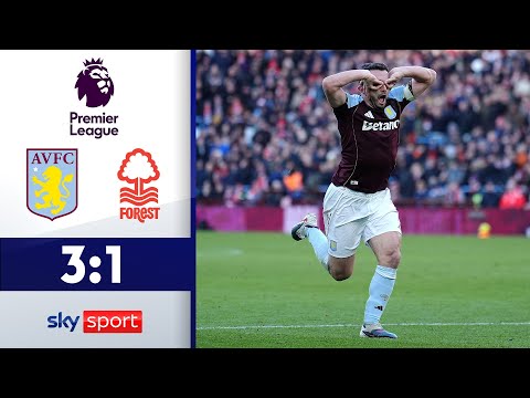 Villans dank doppeltem McGinn wieder obenauf! | Aston Villa - Nottingham Forest | Premier League