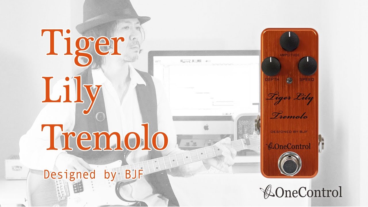 One Control BJF Tiger Lily Tremolo Pedal