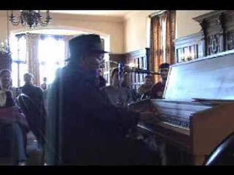 Blues pianist Aaron Moore 2/10/08 pt. 2