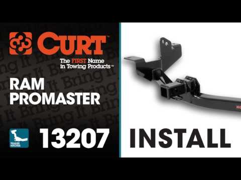 Trailer Hitch Install: CURT 13207 on a Ram ProMaster
