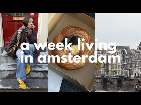 amsterdam vlog I a week in my life as a content creator & business owner