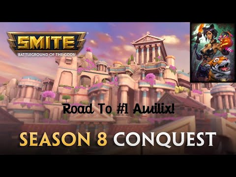 Smite Ranked Conquest S8 - Road To #1 Awilix (EP.11)