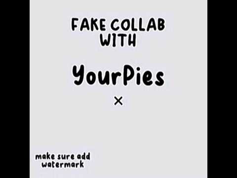 ⭐Digital hallucinations⭐ | FAKE COLLAB! [fine I let it open] #FakeCollabWithYourPies