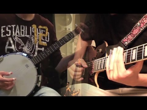 Super Mario World - Athletic Theme Banjo & Guitar Duel