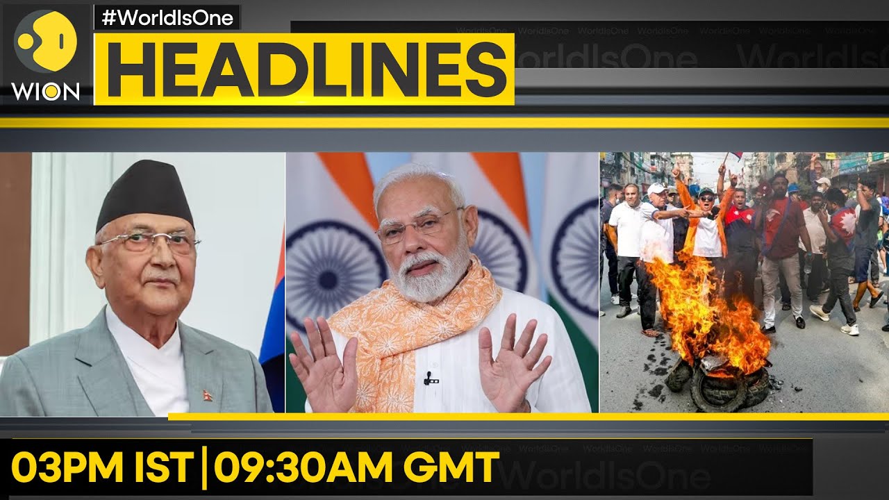 Nepal Army Evacuates Ministers | PM Modi Surveys Flood-Hit Areas | WION Headlines