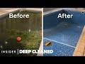 How An Abandoned Indoor Pool Is Deep Cleaned Deep Cleaned Insider