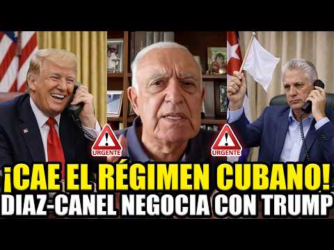 🚨URGENTE ¡EL RÉGIMEN CUBANO ADMITIÓ QUE NEGOCIA CON TRUMP SU SALIDA! RUCKAUF REVELÓ TODO
