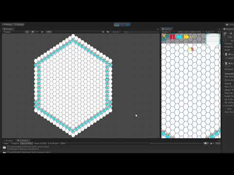 ECS Hybrid: A simple solution for Pathfinding on Hexagon Map
