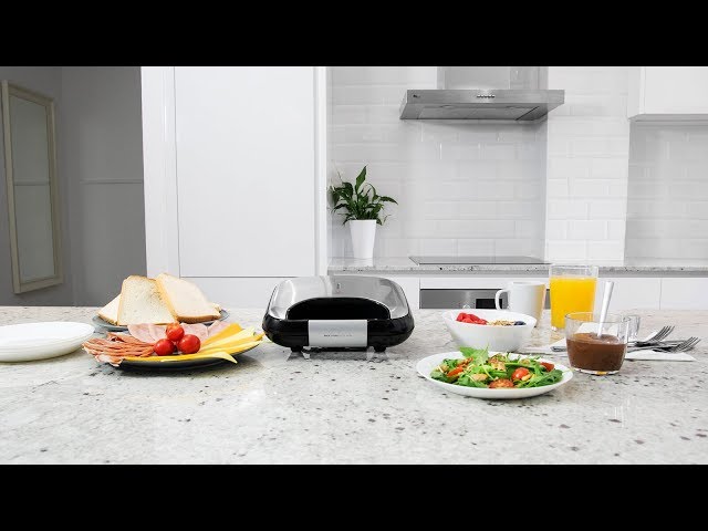 Sandwichera Cecotec Rock'n Toast Fifty-Fifty acciaio inox rivestimento RockStone 750W video