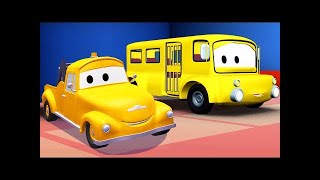 解体クレーン車そして, レ​​ッカー車のトム, （子供向け）車＆トラックの建設アニメ