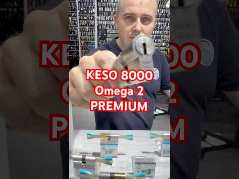 Así se instala un cilindro KESO 8000 omega dos premium #unocerraduras #keso #seguridadhogar