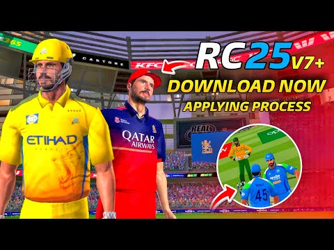 Download Now | RC 25 V7+ Max Update | Real Jerseys & New Stadiums