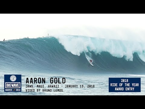 Aaron Gold at Jaws  - 2018 Ride of the Year Award Entry - WSL Big Wave Awards