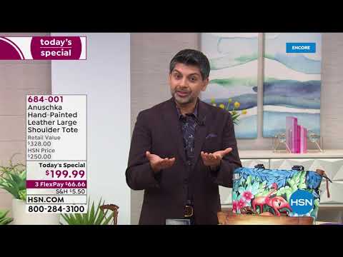 HSN | Anuschka Handbags 03.24.2020 - 05 AM