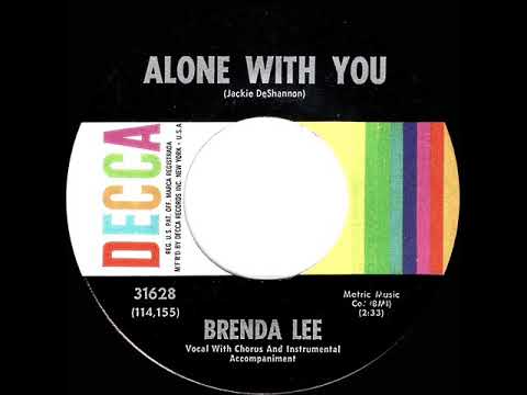 1964 HITS ARCHIVE: Alone With You - Brenda Lee (mono 45)