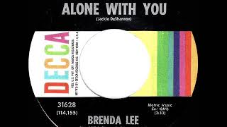 1964 HITS ARCHIVE: Alone With You - Brenda Lee (mono 45)