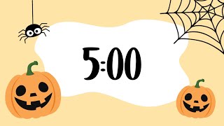 5 Minute Halloween Timer (With Music)