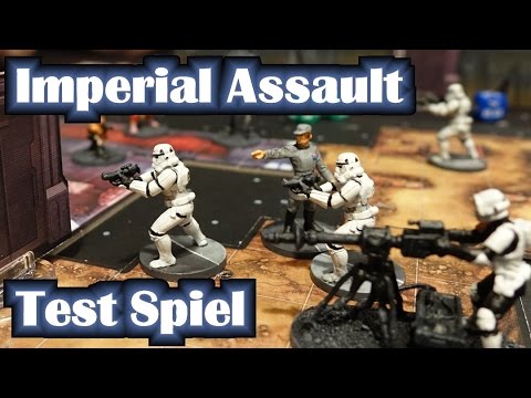 How do I play Star Wars Imperial Assault? Game Review 1 (German for Beginners, Full HD)