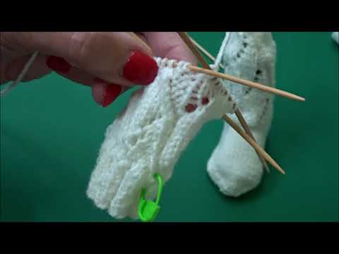 🧦Segelmuster  - Socken stricken  Rund stricken.