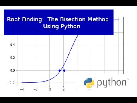 More On Root Finding The Bisection Method Using Python