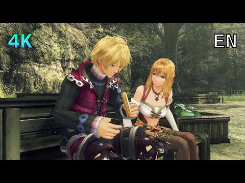 [4K] Xenoblade Chronicles D.E. Cutscene 008 – Picnic at Outlook Park – ENGLISH