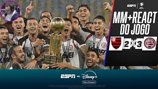 REACT! O TÍTULO DO LANÚS E O VICE DO FLAMENGO NA VOZ DO VAUGHAN | RECOPA SUL-AMERICANA