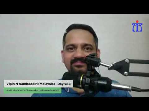 AIMA Music with Dinner - Vipin N Namboodiri (Malaysia) - Day 283