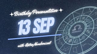 13 September Zodiac Horoscope: Birthday Personality & Traits Revealed