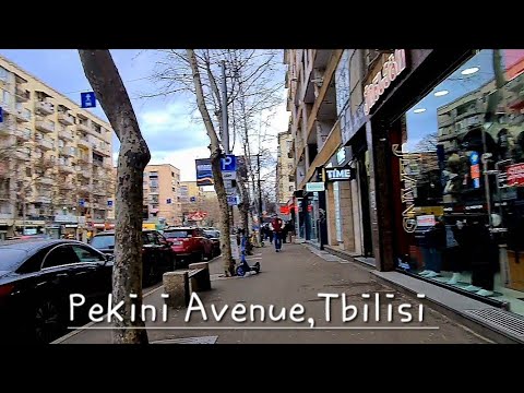Pekini Avenue, Tbilisi Georgia #walking #tour #tbilisi #travel #georgia #withme #shere#video #follow