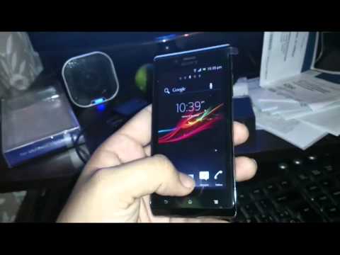 Sony xperia j aparencia xperia z