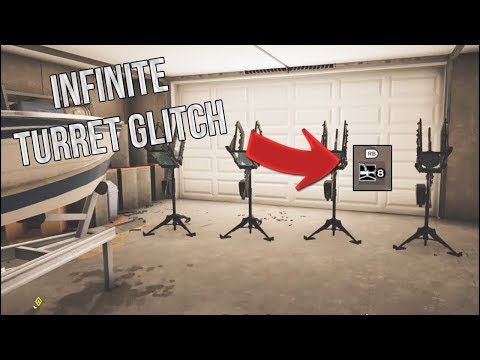 INFINITE TACHANKA TURRET GLITCH | GLITCH RAINBOW SIX SIEGE