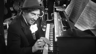 Chico Marx plays the piano on 