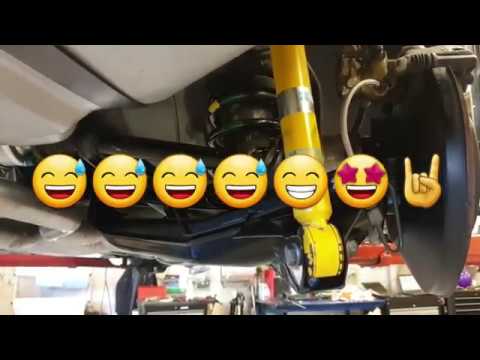 Ford Sierra Cosworth "Replacing Springs Allround,Shock Replacement Upfront"Hints n Tricks n Specs