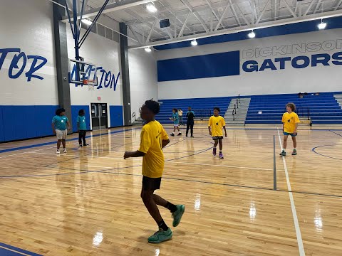 PFI Basketball Games Team Teal vs. Team Blue (1st Half)