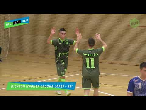 1. HMNL, 10. kolo -Alumnus vs Olmissum 2:7, sažetak utakmice