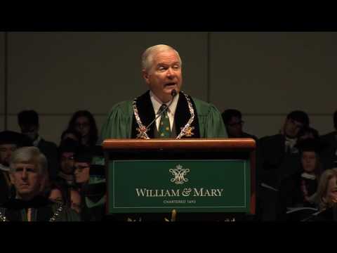 Commencement 2017: Gates' opening remarks