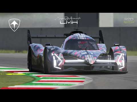LMH WEC Angelelli Automobili D1 LMH Hypercar  Vs Ferrari 499 in Mugello