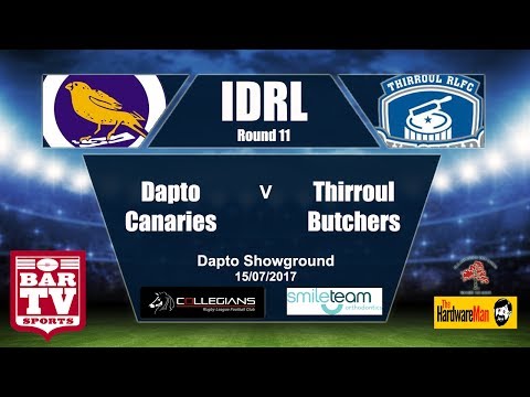 2017 IDRL Round 11 Full Match Replay - Dapto Canaries v Thirroul Butchers