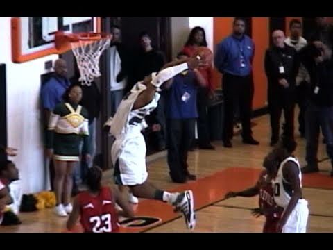 JD Weatherspoon tip dunk in Columbus City League Championship game