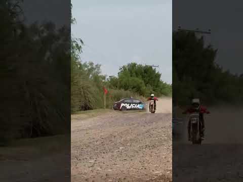 Rally Santafesino Frad 2025, Arroyo Seco, Santa Fe. Largada de PE 1. Campeón categoría en Motos.