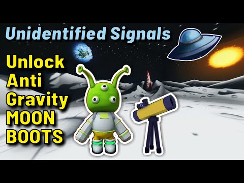 WOBBLY LIFE - Unlock Secret Anti-Gravity Alien MOON BOOTS from Unidentified Signals Task