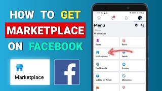 how to get Marketplace option on Facebook || Enable Facebook Marketplace ||  Fix Marketplace missing