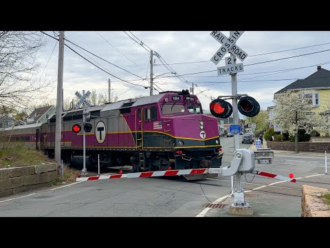All MBTA Commuter Rail Crossings in Beverly, MA